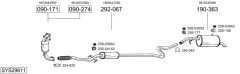 BOSAL SYS29611 — Sistem de evacuare complet
