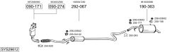 BOSAL SYS29612 — Sistem de evacuare complet