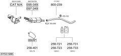BOSAL SYS31986 — Sistem de evacuare complet