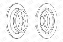 CHAMPION 561383CH — Disc de frână