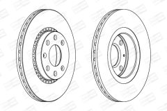 CHAMPION 561588CH — Disc de frână