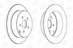 CHAMPION 563037CH — Disc de frână