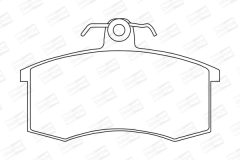 CHAMPION 571346CH — Plăcuțe de frână disc