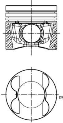 KOLBENSCHMIDT 40096600 — Piston motor