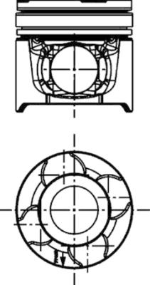 KOLBENSCHMIDT 40217600 — Поршень
