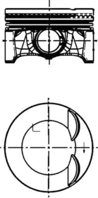 KOLBENSCHMIDT 41501600 — Поршень