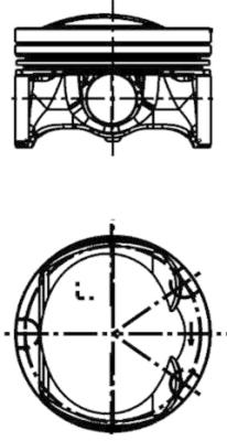 KOLBENSCHMIDT 41477600 — Поршень