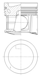 KOLBENSCHMIDT 40284630 — Piston motor