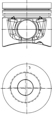 KOLBENSCHMIDT 40289600 — Piston motor