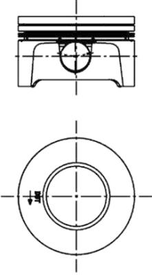 KOLBENSCHMIDT 40309600 — Поршень