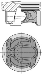 KOLBENSCHMIDT 40315600 — Поршень