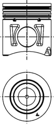 KOLBENSCHMIDT 40339600 — Piston motor
