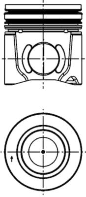 KOLBENSCHMIDT 41077600 — Поршень
