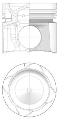 KOLBENSCHMIDT 40393601 — Piston motor
