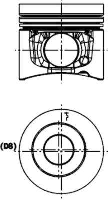KOLBENSCHMIDT 40441600 — Piston motor