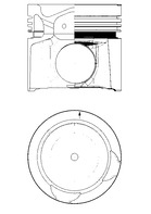 KOLBENSCHMIDT 40459600 — Поршень