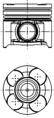KOLBENSCHMIDT 40660600 — Поршень