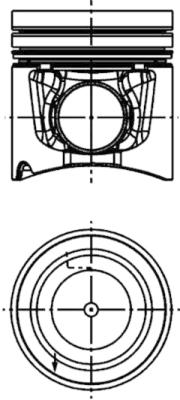 KOLBENSCHMIDT 40666600 — Piston motor