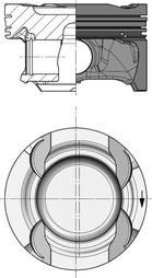 KOLBENSCHMIDT 40856600 — Поршень