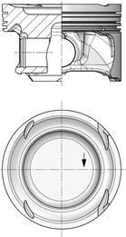 KOLBENSCHMIDT 40862600 — Поршень