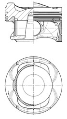 KOLBENSCHMIDT 40883600 — Piston motor