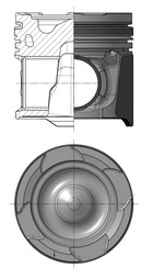 KOLBENSCHMIDT 40910600 — Поршень