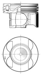 KOLBENSCHMIDT 41079600 — Поршень