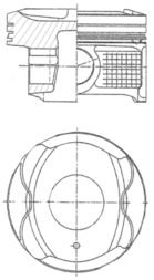 KOLBENSCHMIDT 41250600 — Piston motor