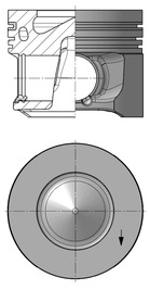 KOLBENSCHMIDT 41264600 — Поршень