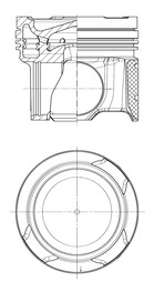 KOLBENSCHMIDT 41296600 — Piston motor