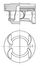 KOLBENSCHMIDT 41492600 — Поршень
