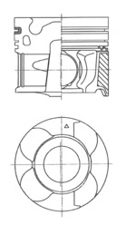 KOLBENSCHMIDT 41710600 — Поршень