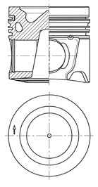 KOLBENSCHMIDT 41805600 — Поршень