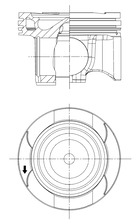 KOLBENSCHMIDT 41829600 — Поршень