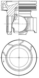 KOLBENSCHMIDT 41875600 — Поршень