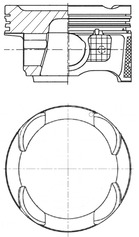 KOLBENSCHMIDT 41942600 — Поршень