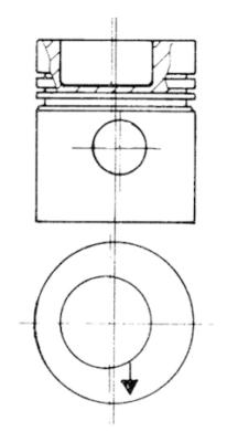 KOLBENSCHMIDT 90532600 — Piston motor