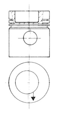 KOLBENSCHMIDT 90533800 — Piston motor