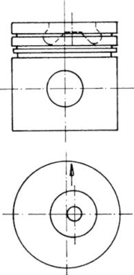 KOLBENSCHMIDT 90624600 — Piston motor