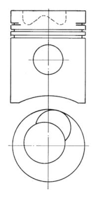 KOLBENSCHMIDT 90947700 — Piston motor