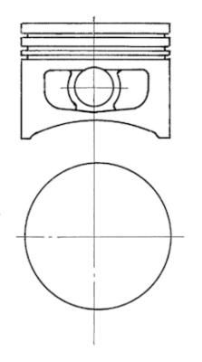 KOLBENSCHMIDT 92054701 — Piston motor