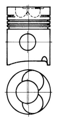 KOLBENSCHMIDT 93052600 — Piston motor