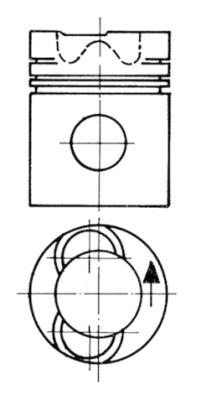 KOLBENSCHMIDT 94724700 — Piston motor