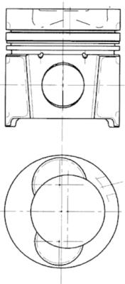 KOLBENSCHMIDT 94487600 — Piston motor