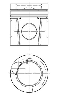 KOLBENSCHMIDT 94896600 — Piston motor