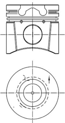 KOLBENSCHMIDT 99418600 — Piston motor