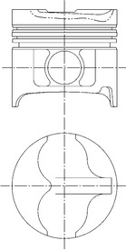 KOLBENSCHMIDT 94807600 — Piston motor