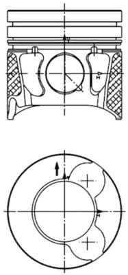 KOLBENSCHMIDT 99700600 — Piston motor