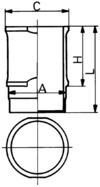 KOLBENSCHMIDT 89194110 — Cămașă cilindru