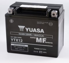 YUASA YTX12 — Baterie de pornire